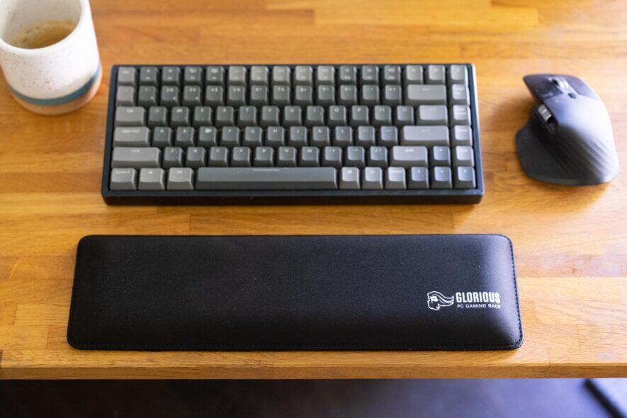 Glorious PC keyboard wrist rest