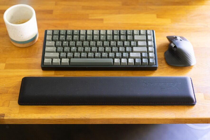 HyperX keyboard wrist rest