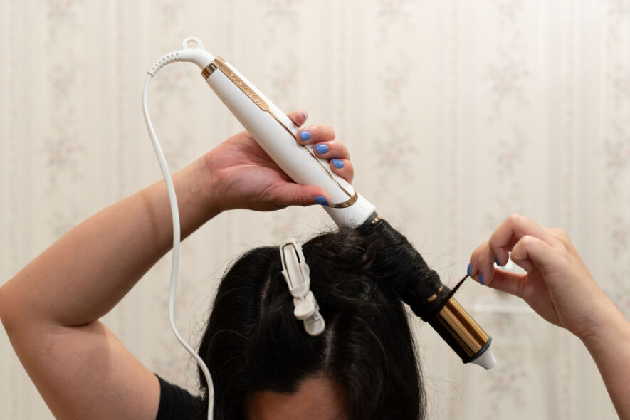 Kristin Ess - curling pivot wand