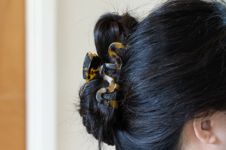 Textention hair clip