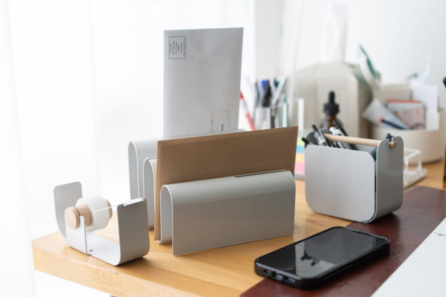 U-Brands metal desk organizers