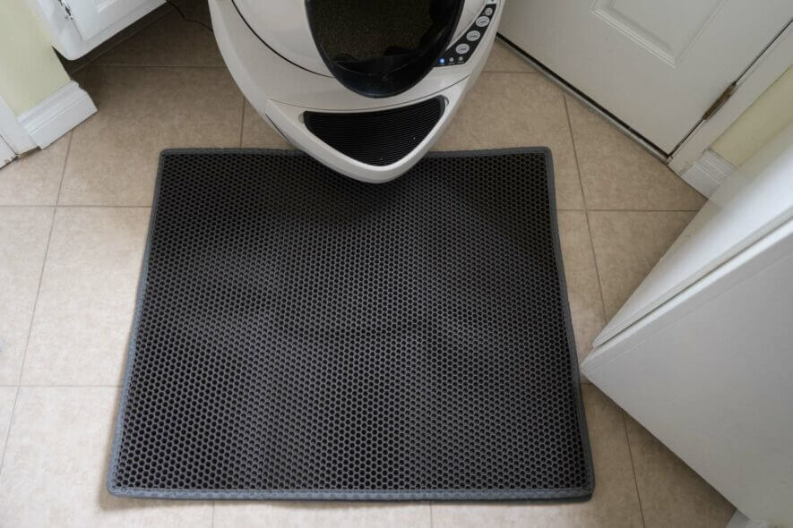 Waretary cat litter mat