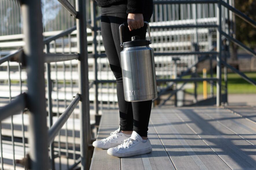 YETI insulated steel gallon jug